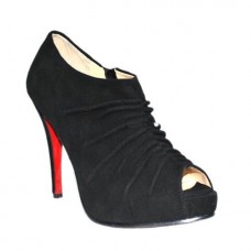 Christian Louboutin Treopli 120mm bokacsizma fekete
