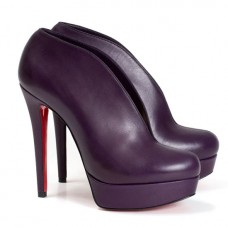 Christian Louboutin Miss Fast Plato 120mm bokacsizma Parmigiana