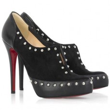 Christian Louboutin Astraqueen 120mm Bokacsizma Fekete