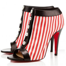 Christian Louboutin Maotic 120mm bokacsizma Piros