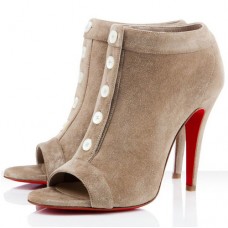 Christian Louboutin Maotic 120mm Bokacsizma Camel