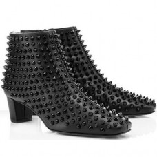 Christian Louboutin Aioli 40mm-es bokacsizma fekete