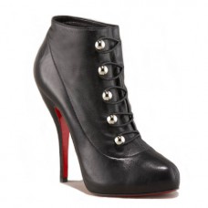 Christian Louboutin Fifre Corset 120mm Bokacsizma Fekete