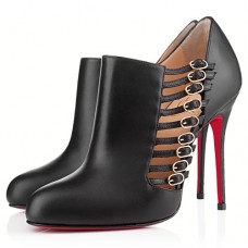 Christian Louboutin biztonsági 100 mm-es bokacsizma fekete