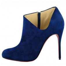 Christian Louboutin Lisse 100mm bokacsizma Kék