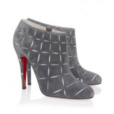Christian Louboutin Globe 100mm bokacsizma szürke Christian Louboutin Globe 100mm bokacsizma szürke