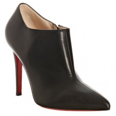 Christian Louboutin Dahlia 100mm bokacsizma fekete