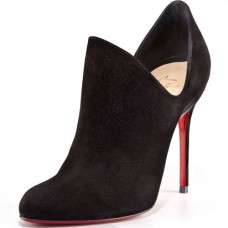 Christian Louboutin Dugueclina 100mm bokacsizma fekete