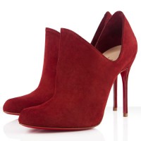 Christian Louboutin Dugueclina 100mm bokacsizma Piros Christian Louboutin Dugueclina 100mm bokacsizma Piros