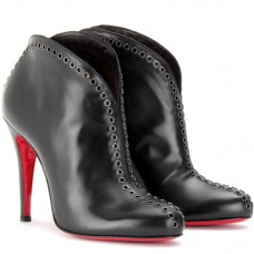 Christian Louboutin Catch Me 100mm bokacsizma fekete