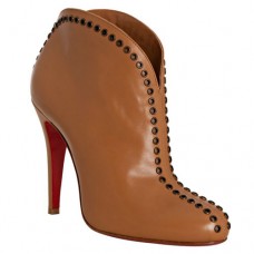 Christian Louboutin Catch Me 100mm bokacsizma barna