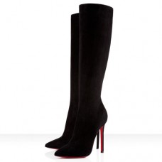 Christian Louboutin Pigalle Botta 120mm csizma fekete