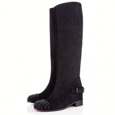 Christian Louboutin Egoutina 40mm csizma fekete Christian Louboutin Egoutina 40mm csizma fekete
