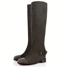 Christian Louboutin Egoutina 40mm Csizma Zöld Christian Louboutin Egoutina 40mm Csizma Zöld