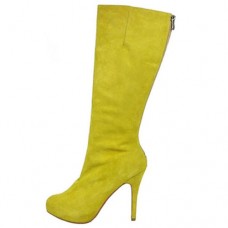 Christian Louboutin Simple Botta 100mm Csizma Sárga