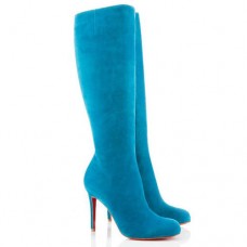 Christian Louboutin Simple Botta 100mm Csizma Kék |
