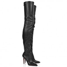 Christian Louboutin Lili 100mm csizma fekete