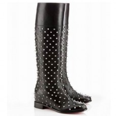 Christian Louboutin Meneboot 40mm csizma fekete Christian Louboutin Meneboot 40mm csizma fekete