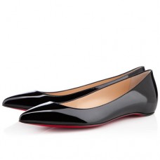 Christian Louboutin Pigalle balerina cipők fekete