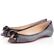 Christian Louboutin Milady balerina cipők szürke