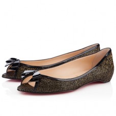 Christian Louboutin Milady balerina cipők fekete