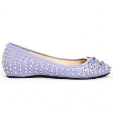 Christian Louboutin Big Kiss szegecses balerina cipők Parme