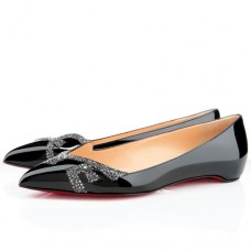 Christian Louboutin Pigalove balerina cipők fekete