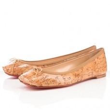 Christian Louboutin Rosella balerinák natúr