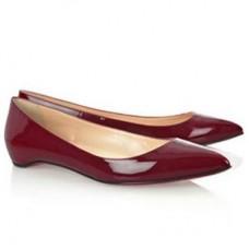 Christian Louboutin Pigalle balerina cipő piros
