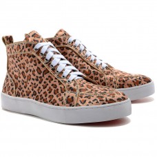 Christian Louboutin Rantus Orlato Leopárdcipő