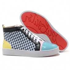 Christian Louboutin Rantus Orlato Tornacipő Kék