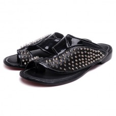 Christian Louboutin nyári divatos szandál fekete