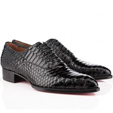 Christian Louboutin Platers mokaszinok fekete