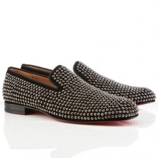 Christian Louboutin görkorcsolyás papucsok fekete Christian Louboutin görkorcsolyás papucsok fekete