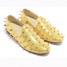 Christian Louboutin Rollerboy mokaszinok Arany