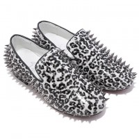 Christian Louboutin Rollerboy Szöges Loafers Fehér Christian Louboutin Rollerboy Szöges Loafers Fehér