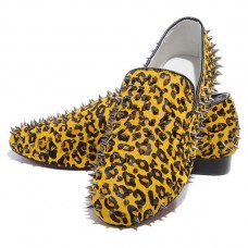 Christian Louboutin Rollerboy Szöges Loafers Arany