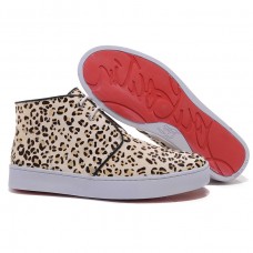 Christian Louboutin leopárdmintás cipők leopárdmintával