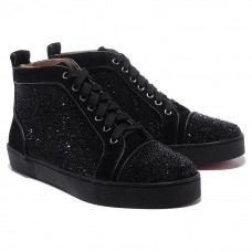 Christian Louboutin Louis Strass cipők fekete Christian Louboutin Louis Strass cipők fekete