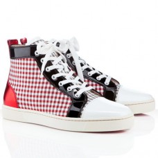Christian Louboutin Louis cipők pirosak