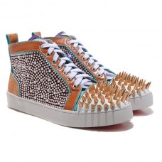 Christian Louboutin Louis Spikes Tornacipő Többszínű Christian Louboutin Louis Spikes Tornacipő Többszínű