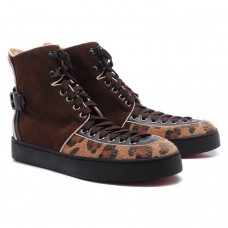 Christian Louboutin Alfie tornacipő barna