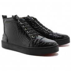 Christian Louboutin Louis cipők fekete