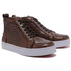 Christian Louboutin Louis cipők barna