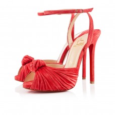 Christian Louboutin Hot Grey 120mm szandál, rózsaszín párizsi