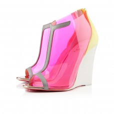 Christian Louboutin Scuba 100mm ékek Canari/Stone