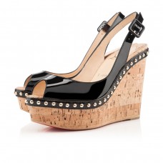 Christian Louboutin Monico 140mm Ékek Fekete