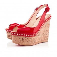 Christian Louboutin Monico 140mm ékszíj, rózsaszín Matador