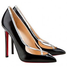 Christian Louboutin Super Vic 120 mm-es pumpák fekete Christian Louboutin Super Vic 120 mm-es pumpák fekete