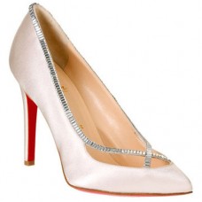 Christian Louboutin Super Vic 120mm Pumps Fehér